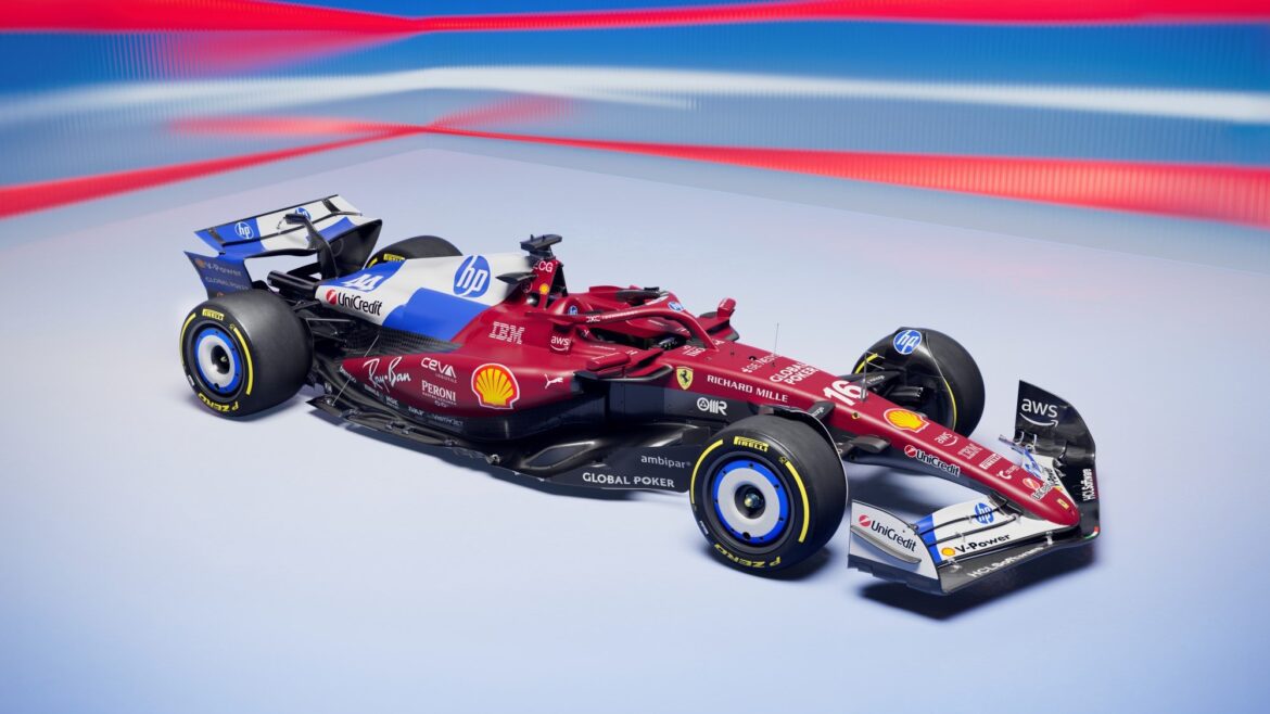 Ferrari and HP Unveil Special Paint for Miami Inspired by "Erasable Ink"