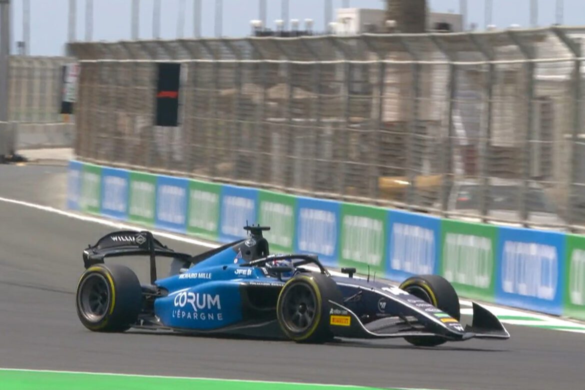 Martins tops the only practice session for the Saudi Arabian stage.