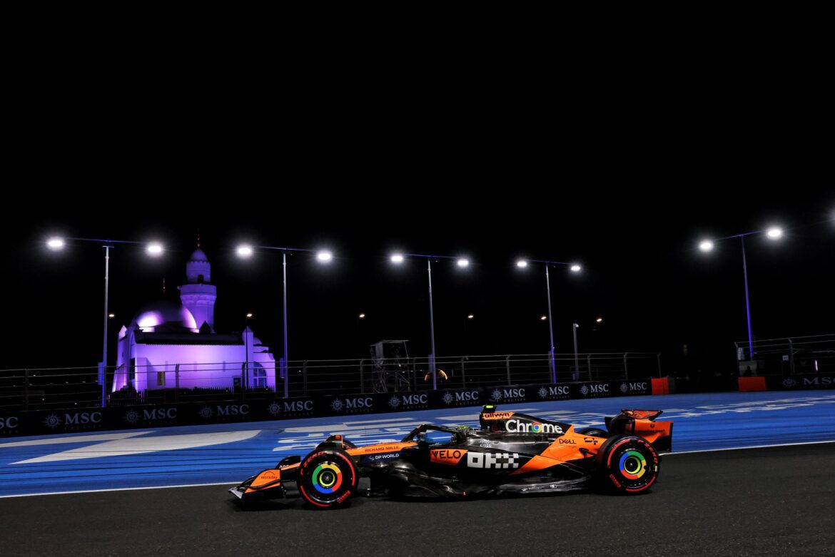 "I'm not able to get the most out of the car," said Norris.