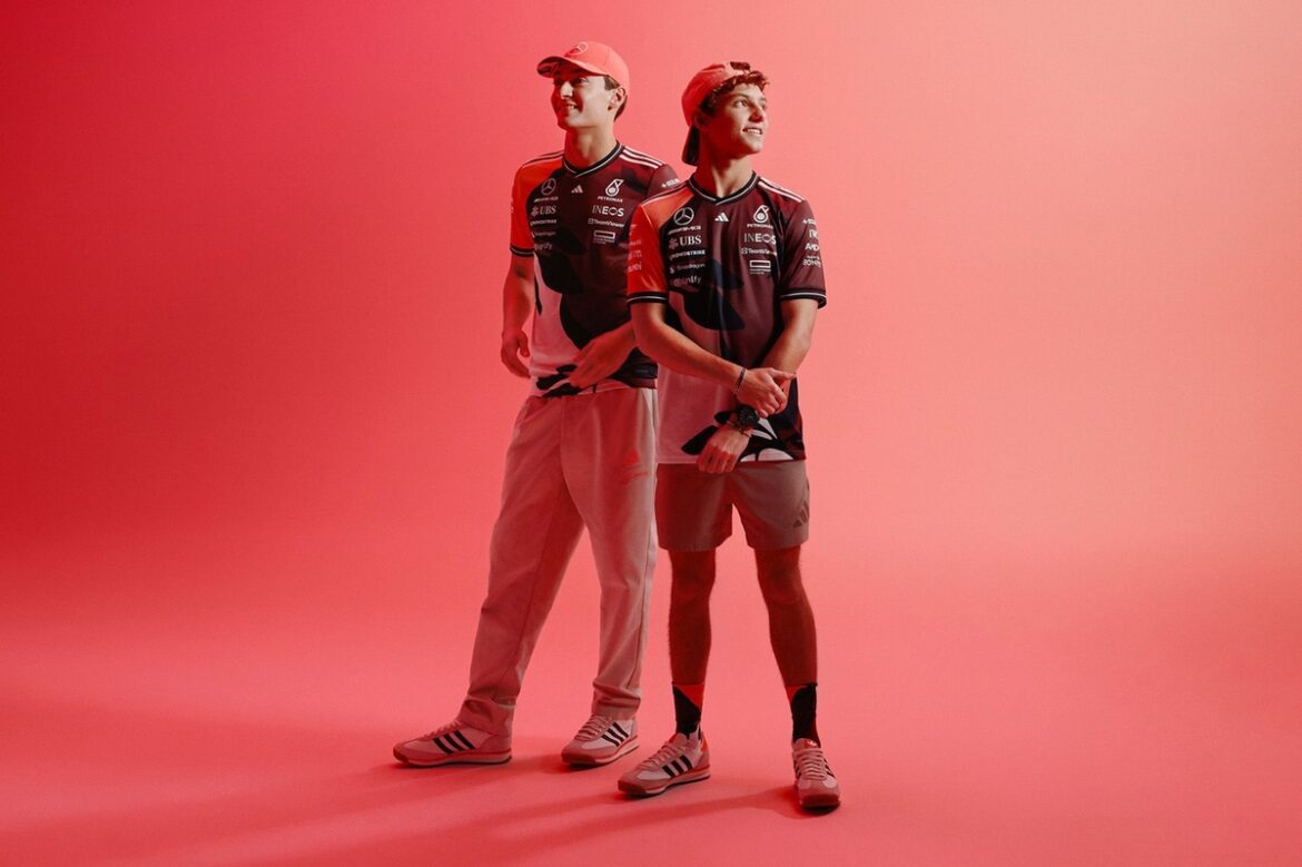adidas-mercedes-team-wear.jpg Adidas' latest Mercedes summer line draws inspiration from Miami's mangroves.