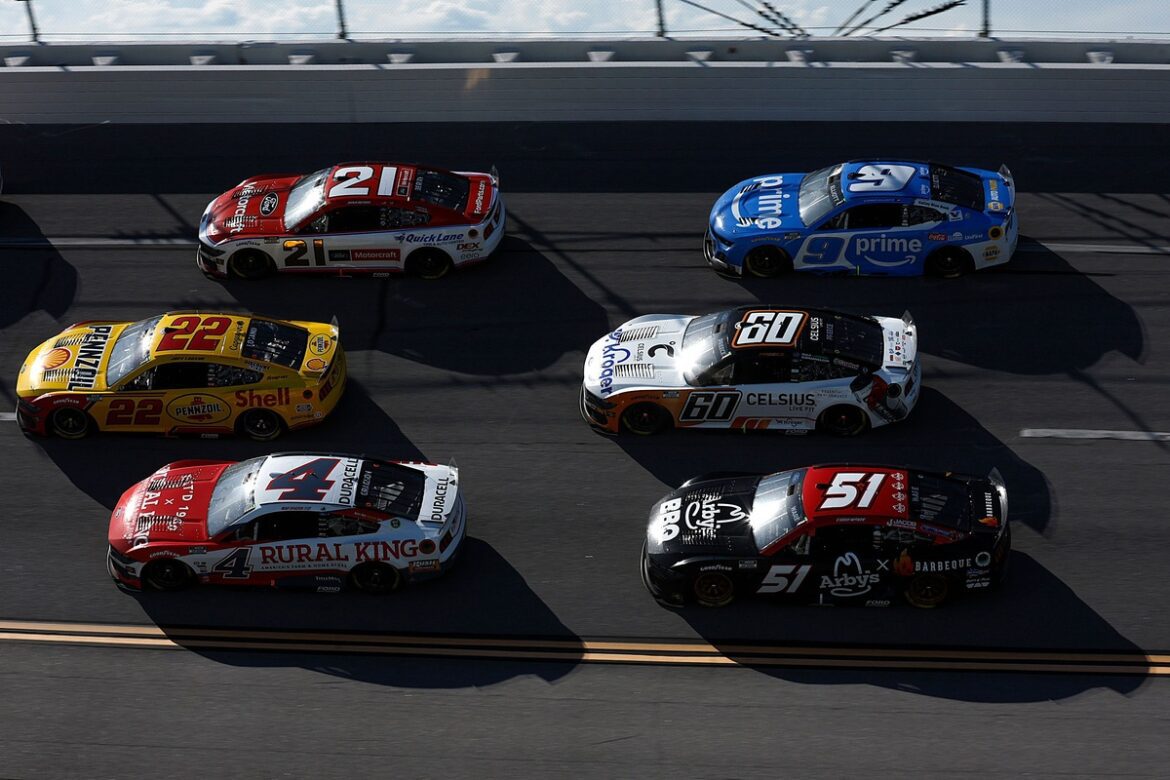 Preece and Logano removed from results due to spoiler problem at Talladega