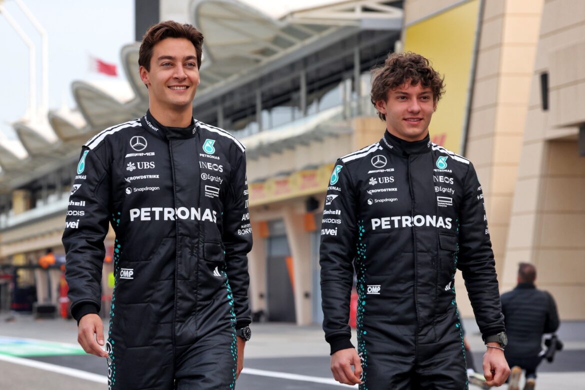 Wolff praises the new dynamics at Mercedes with Russell and Antonelli.