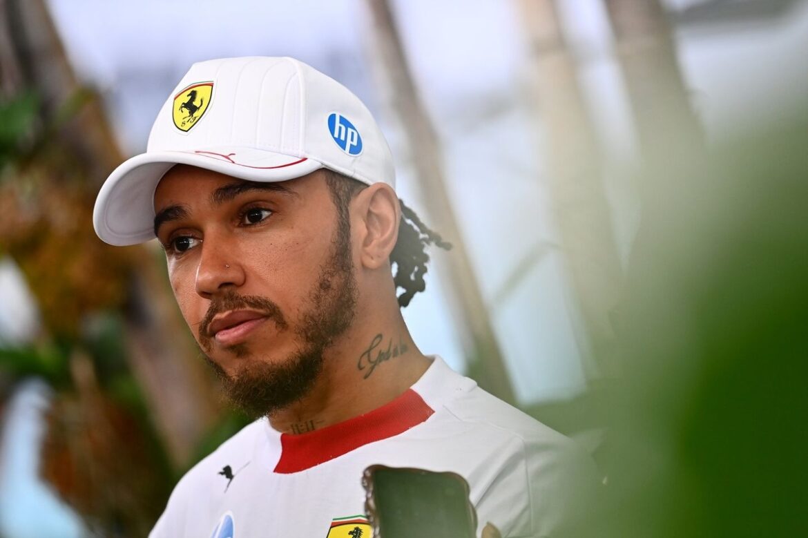 1746315827_lewis-hamilton-ferrari.jpg "Conflicting feelings" following Miami sprint victory and qualification challenges