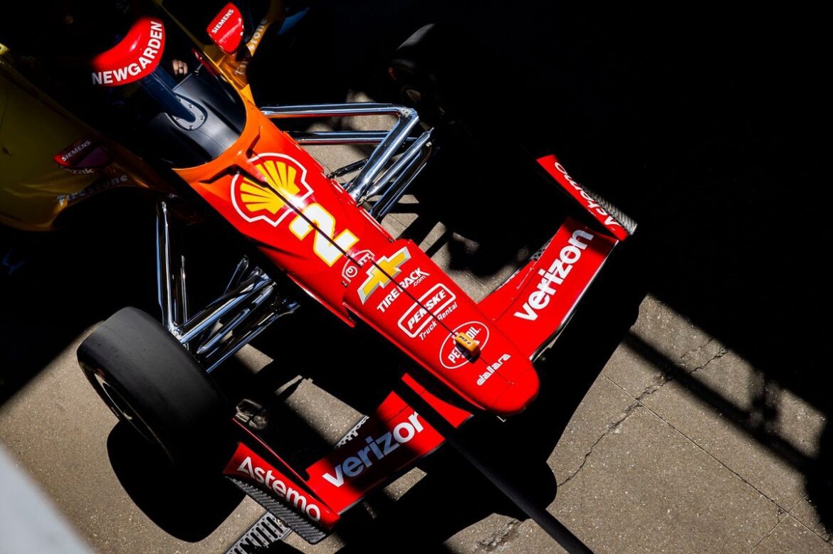 Penske vehicles penalized and relegated to the rear of the starting grid for the Indy 500.