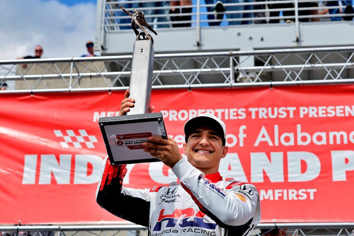 Alex Palou describes his victory at Barber in IndyCar as 'possibly the greatest race' of his career.