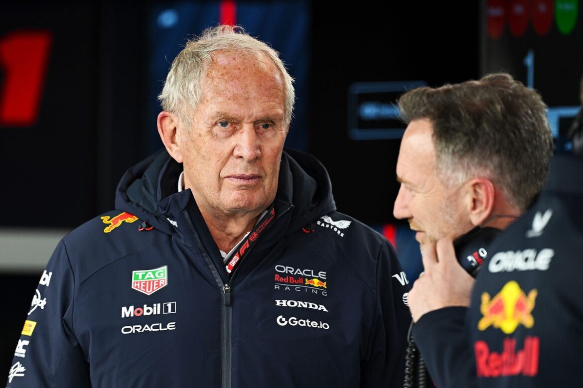 christian-horner-red-bull-raci-3.jpg Helmut Marko claims Red Bull is "too slow" following "disheartening" outcome at F1 Miami GP.