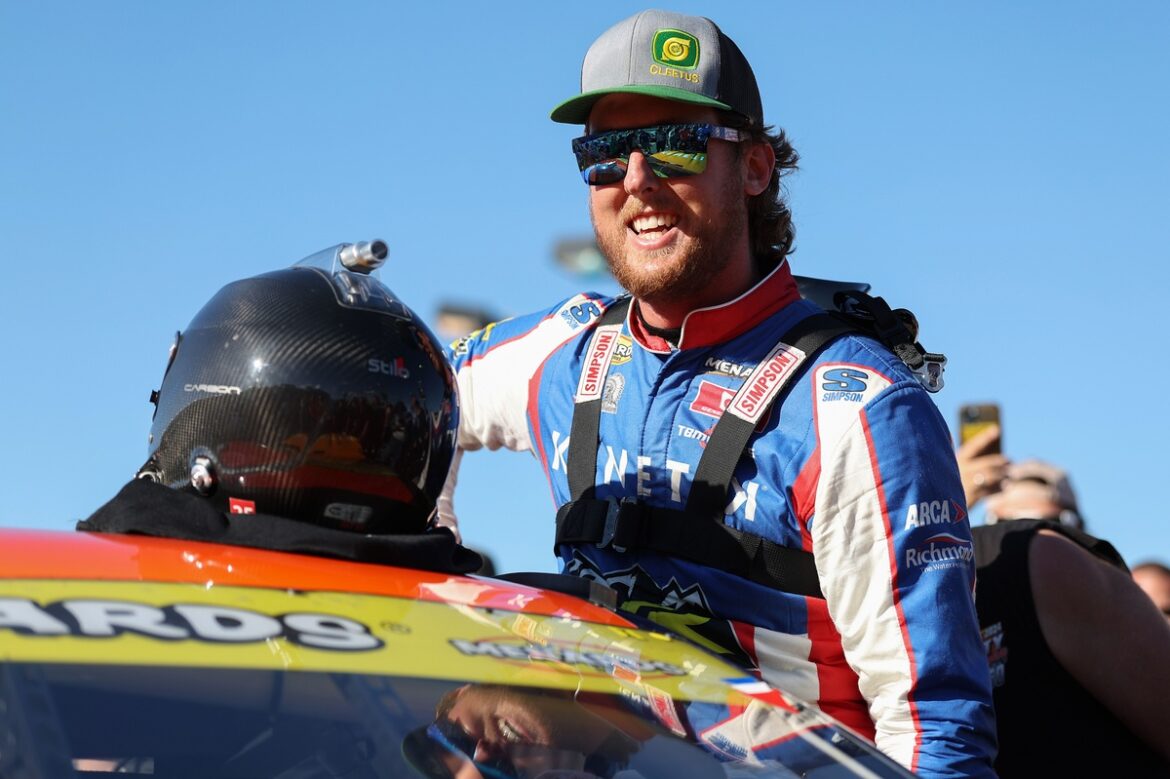 Cleetus McFarland issues an apology following ARCA crash at Charlotte.