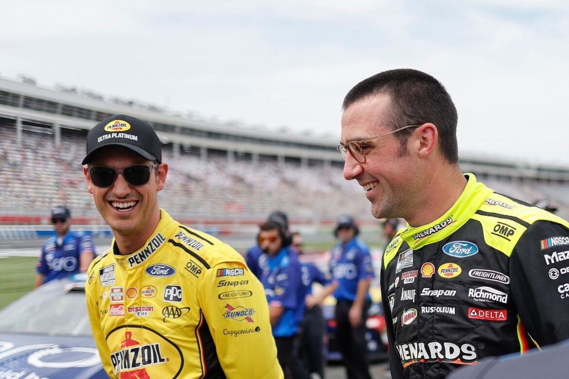 joey-logano-team-penske-ford-a-3.jpg Penske NASCAR champion states, "We must progress" following IndyCar controversy.