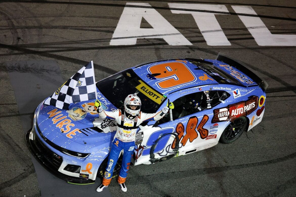 Chase Elliott Claims Victory at Home in Thrilling NASCAR Cup Race in Atlanta