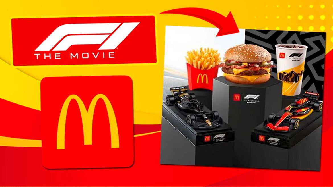 f1themovie-mc.jpg McDonald's unveils combo featuring miniatures inspired by the F1 movie.