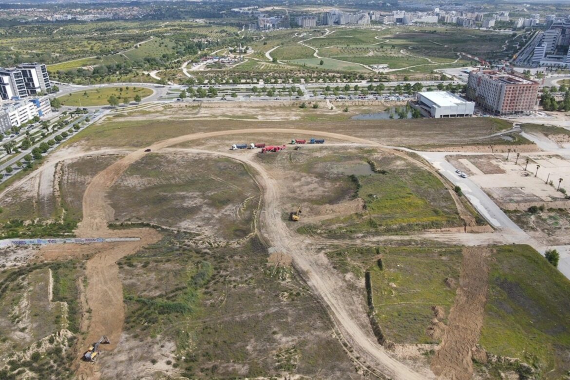 madring-construction-la-monume.jpg Work on Madrid's new Grand Prix circuit progresses amid local opposition.