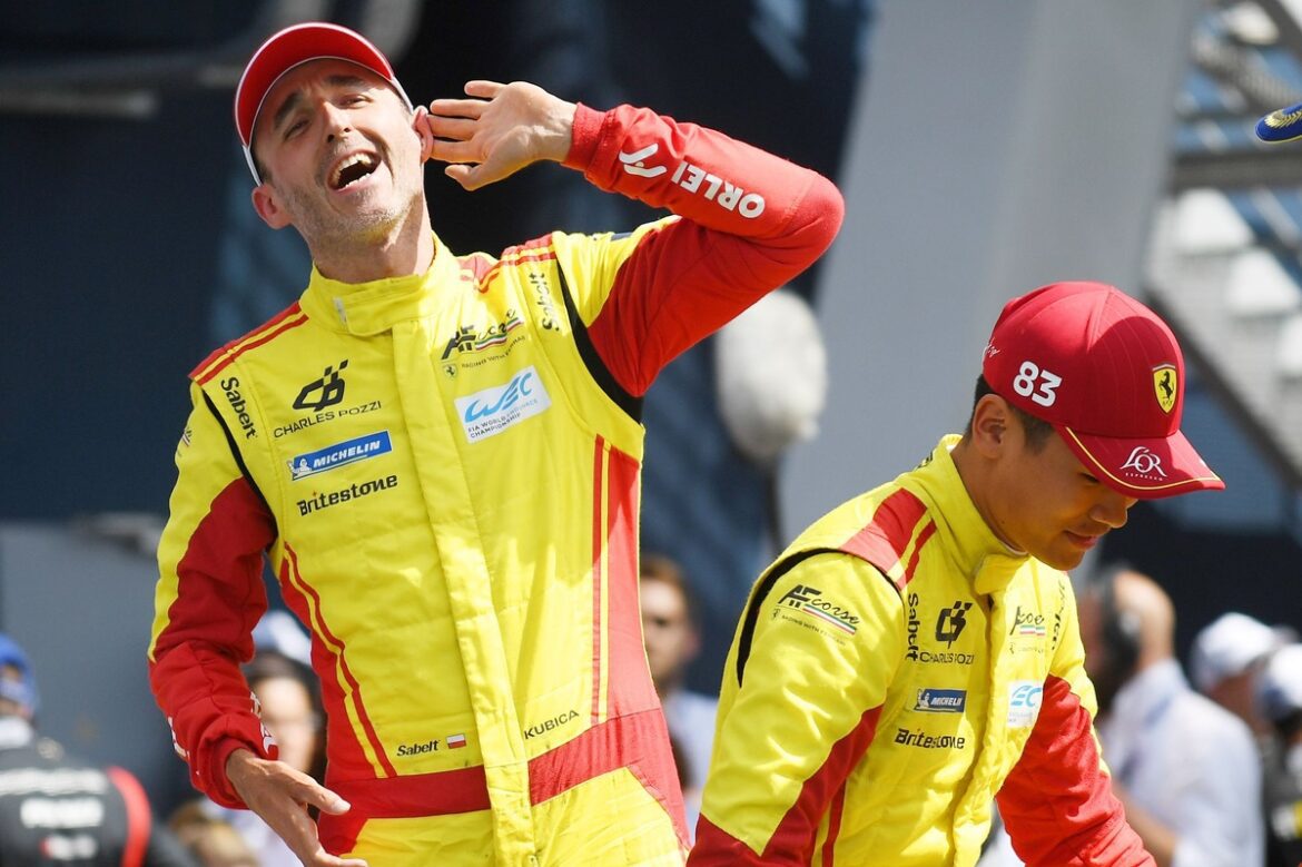 winners-83-af-corse-ferrari-49.jpg F1 paddock uplifted by Robert Kubica's victory at the Le Mans 24 Hours