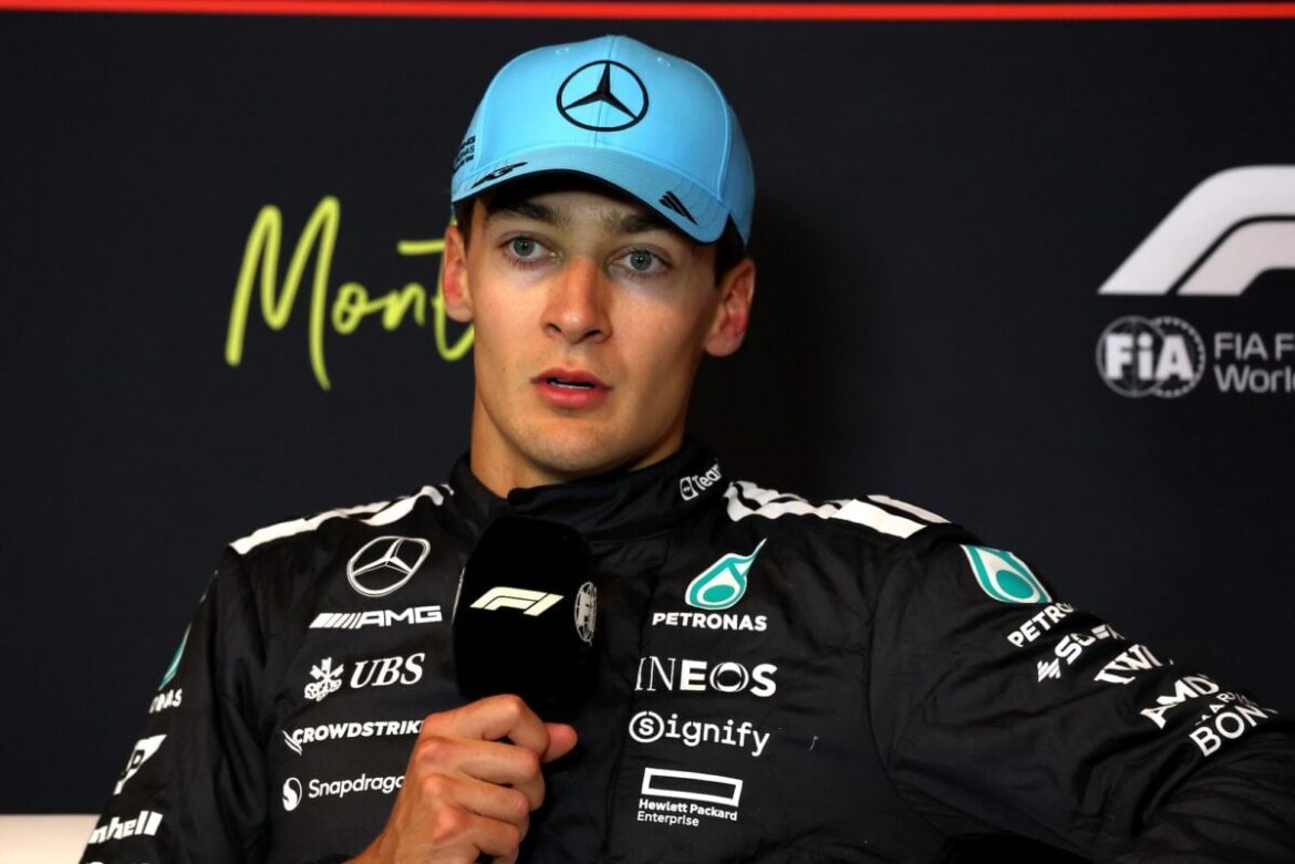 Russell mocks rumors about Verstappen and claims it's all a "conspiracy theory."