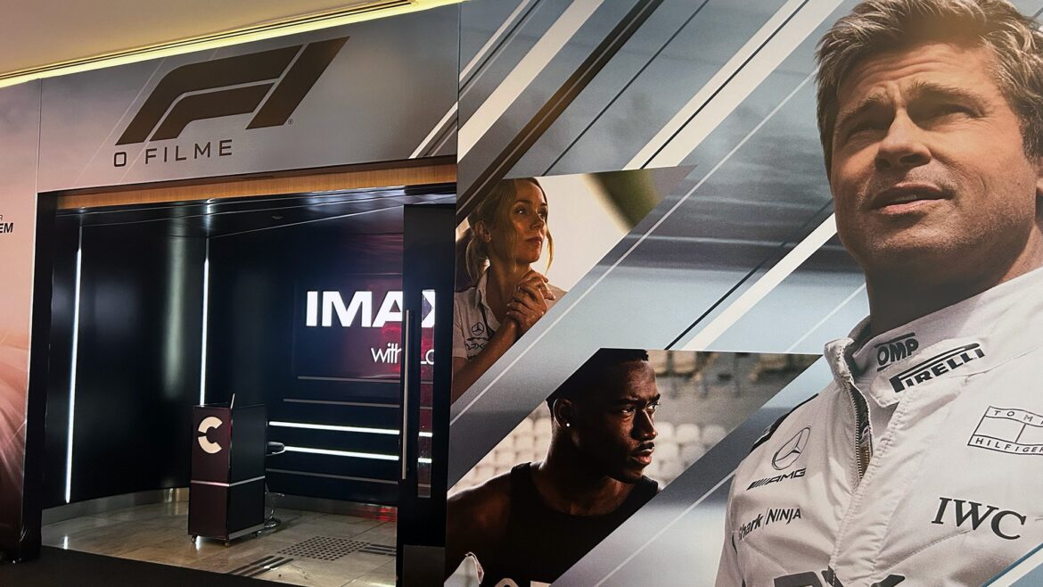 F1THEMOVIE2.jpg Film starring Brad Pitt tops box office in its debut in Brazilian cinemas.