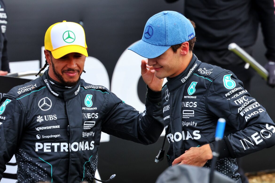 Wolff identifies Russell as Mercedes' strongest contender for 2024.