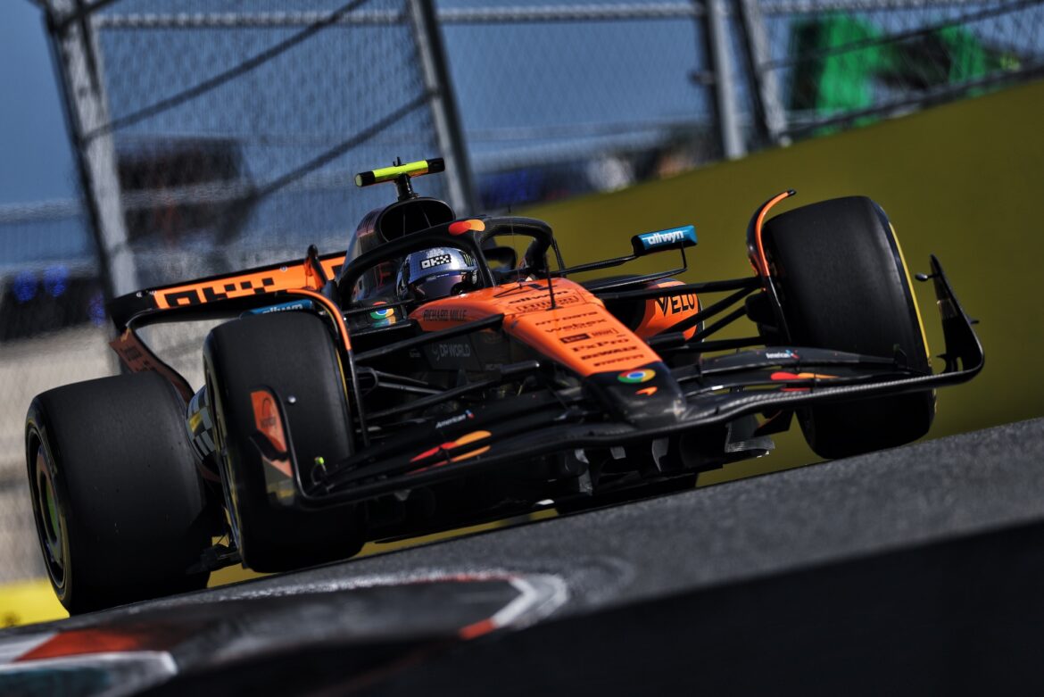 XPB_1341926_HiRes.jpg Norris shares an unusual and frightening moment during the Sprint in Miami.