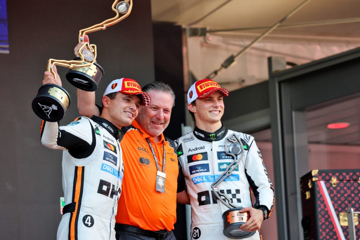 McLaren sees the potential to relive the historic rivalry of 2007 with Norris and Piastri.