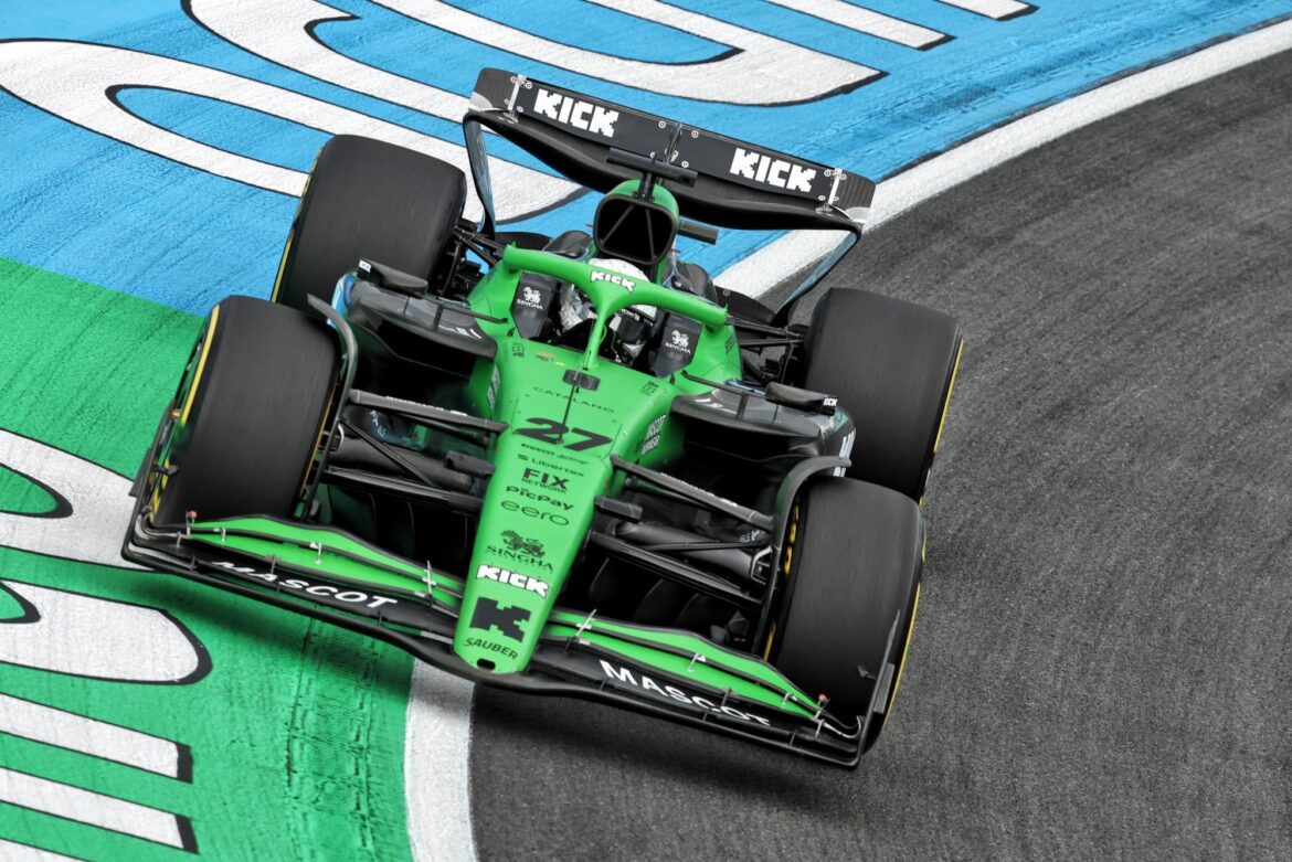 Sauber has a productive and consistent Friday in Zandvoort.