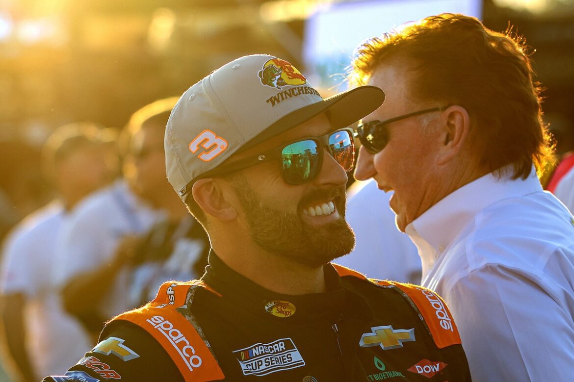 austin-dillon-with-team-owner-.jpg Austin Dillon reveals that he and Childress often have disagreements regarding RCR's direction.