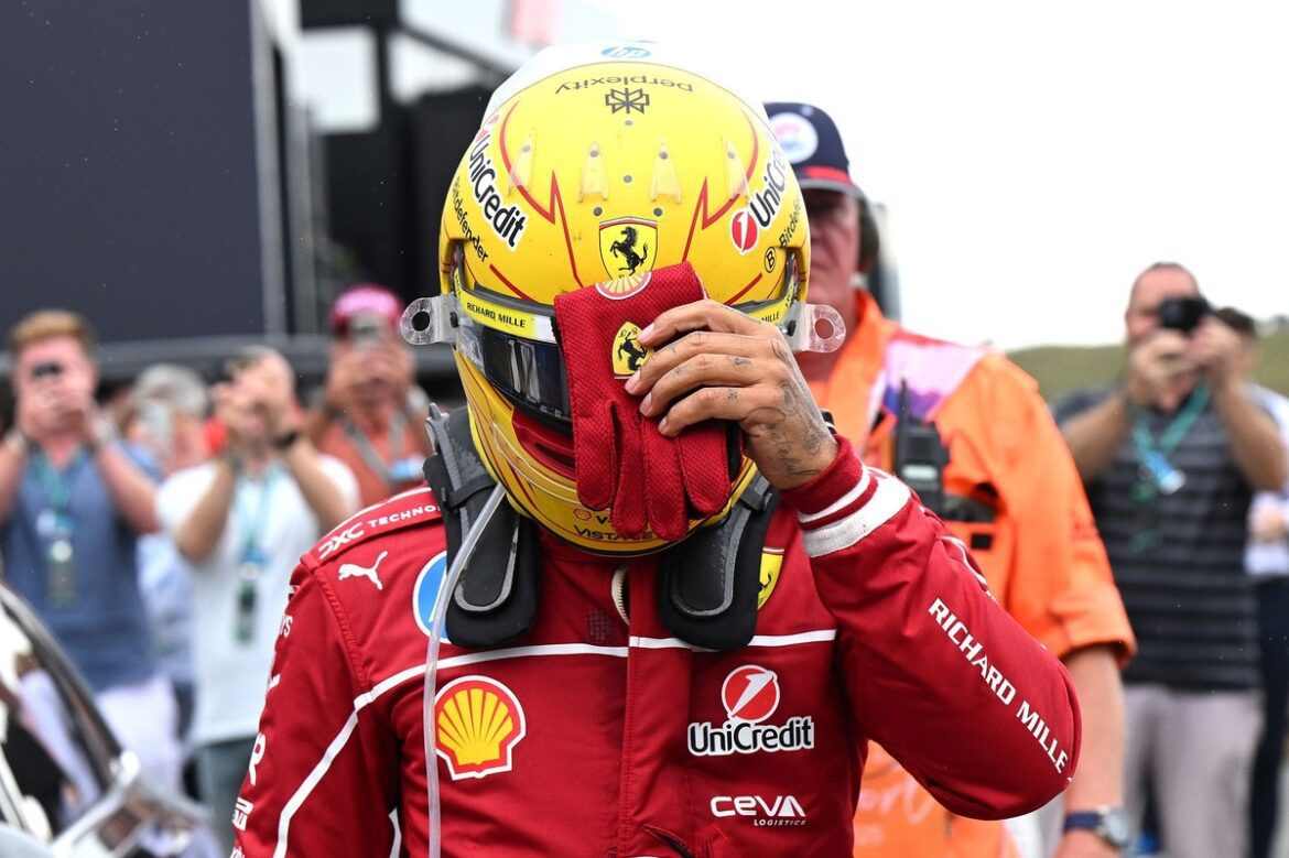 lewis-hamilton-ferrari-crash.jpg Hamilton receives five-place grid penalty for pre-race mistake ahead of Dutch GP.