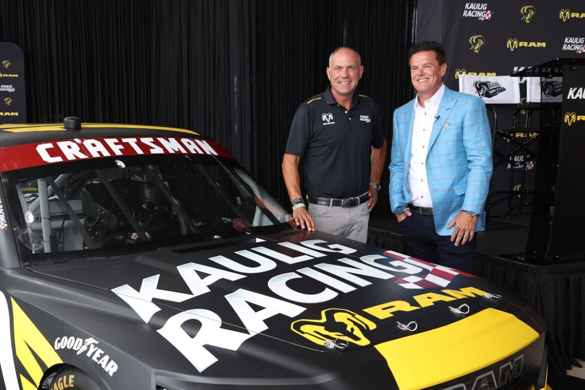 matt-kaulig-and-chris-rice-at-5.jpg Why Kaulig, Ram, and NASCAR Are Significantly More Prominent Than Trucks