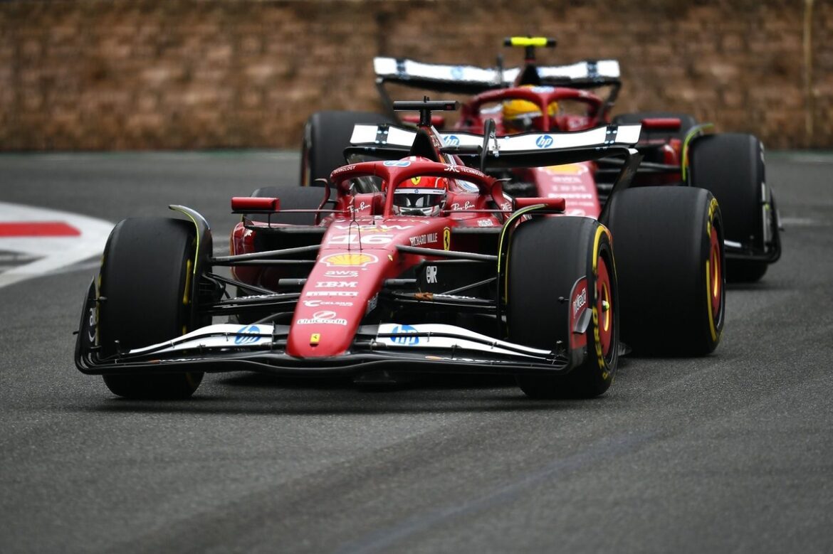 Charles Leclerc's annoyance over failed Ferrari F1 driver exchange