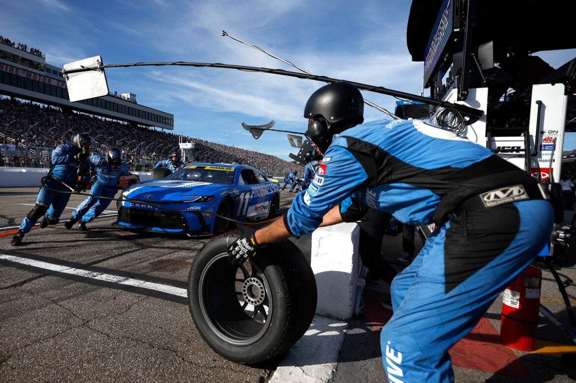 Denny Hamlin's NASCAR team suspensions start this week.