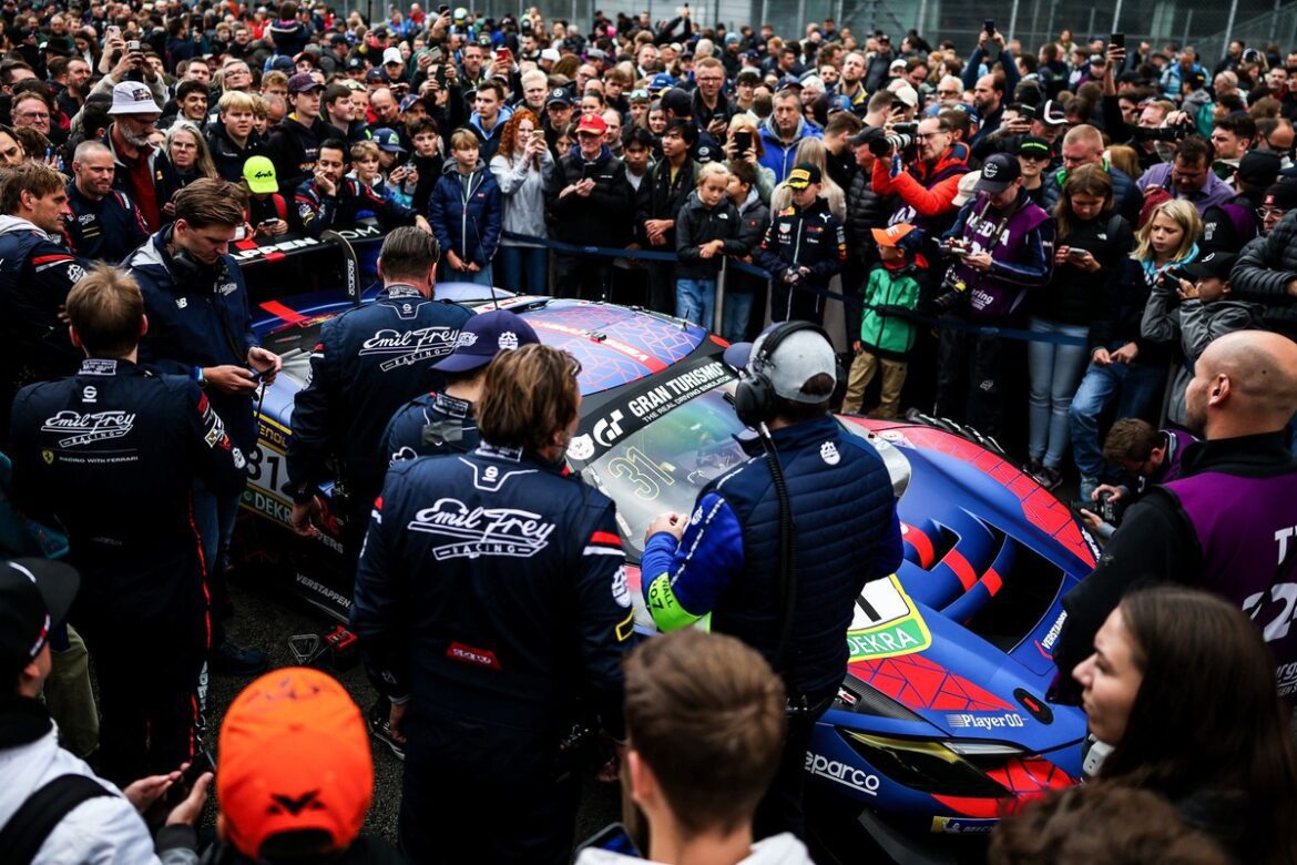 31-emil-fray-racing-ferrari-29.jpg Max Verstappen's GT3 win made five-time Nurburgring 24 Hours champion Timo Bernhard feel "emotional."