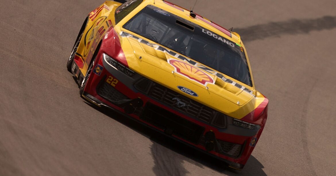 Logano to begin Round of 12 in Cup Series from pole position at Loudon
