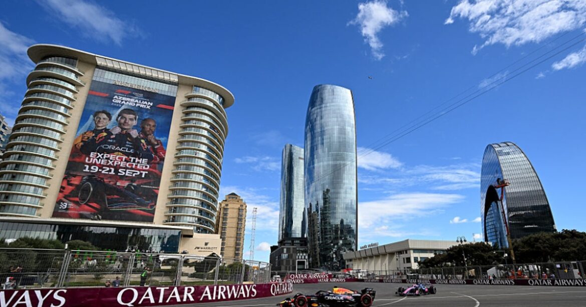 GettyImages-2236386589.jpg Azerbaijan Grand Prix extends agreement through 2030.