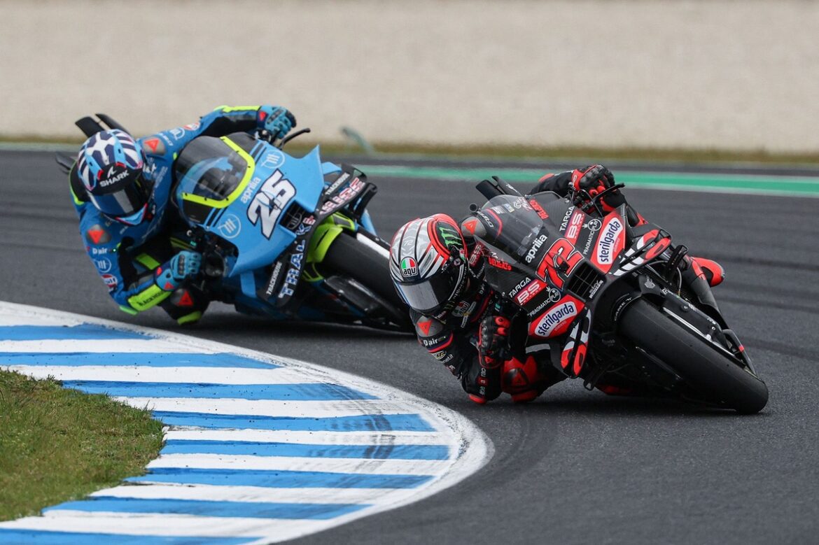 1761055842_raul-fernandez-trackhouse-raci.jpg Aprilia "nearing or possibly surpassing Ducati" following victory at Australia MotoGP