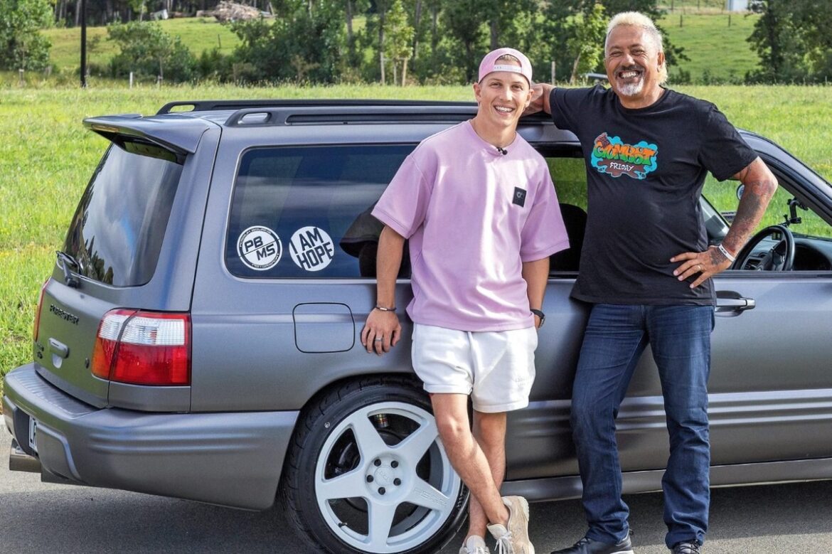 Liam Lawson's 300whp Subaru Forester goes up for auction to support mental health charity.