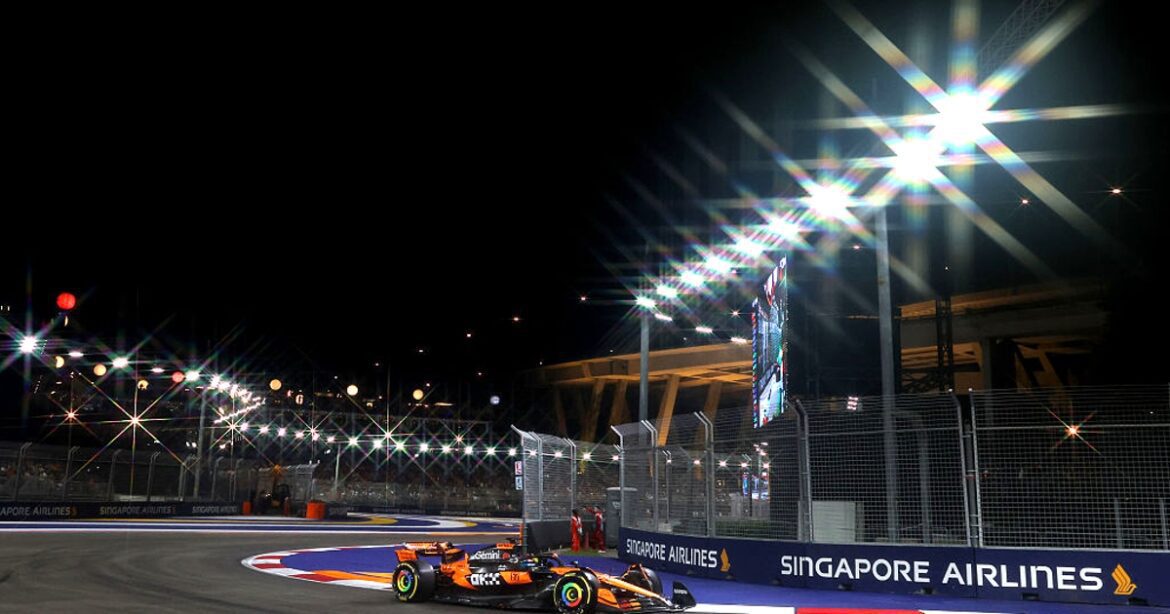 Piastri Tops the Charts in Chaotic Singapore FP2