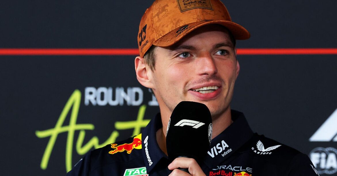 Verstappen eager to take on McLaren following his USGP Sprint pole position.