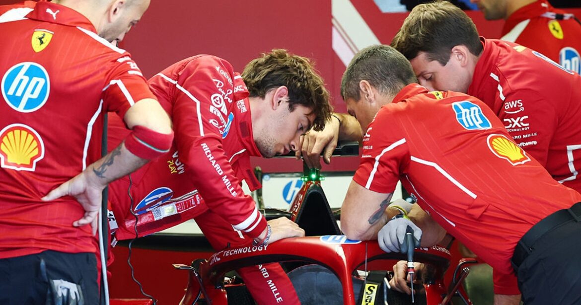 GettyImages-2242871948.jpg Ferrari shows promise, while McLaren's race speed surpasses Verstappen's lap time in Mexico.