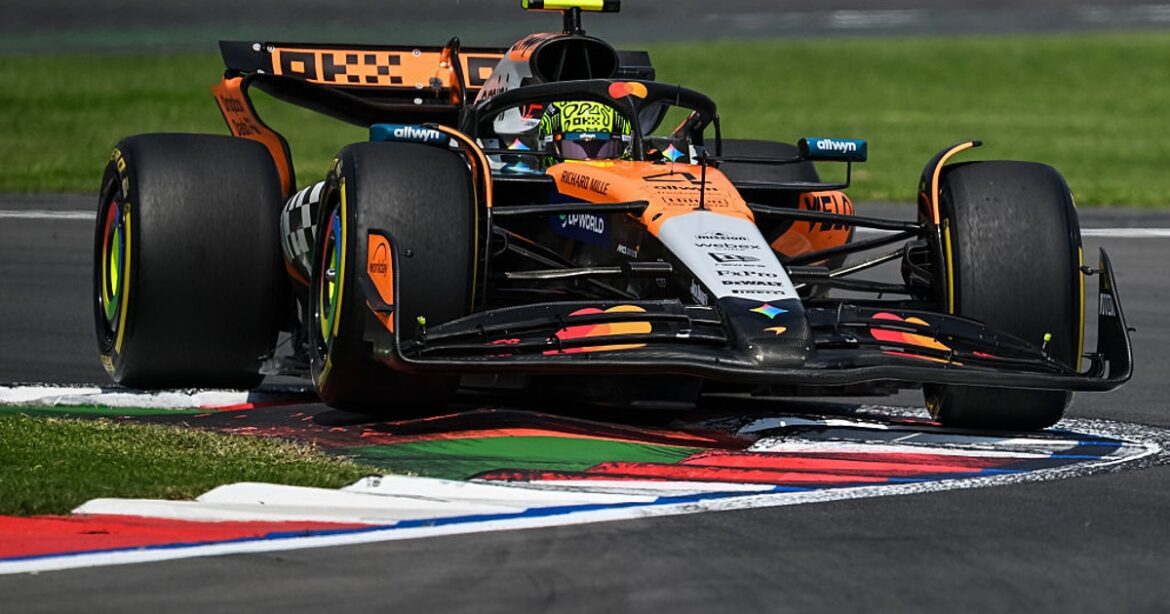 GettyImages-2243253609.jpg Norris excels in Mexican qualifying while Piastri falls to eighth place.