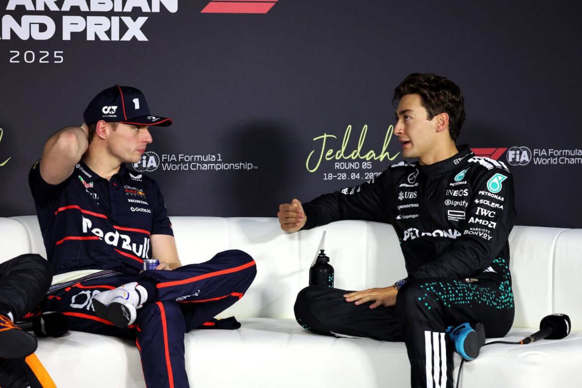 XPB_1340258_HiRes.jpg Russell assesses the risks and rewards of sharing a team with Verstappen.