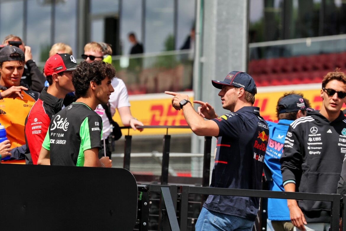 Bortoleto views Verstappen's comeback as one of the greatest in history.