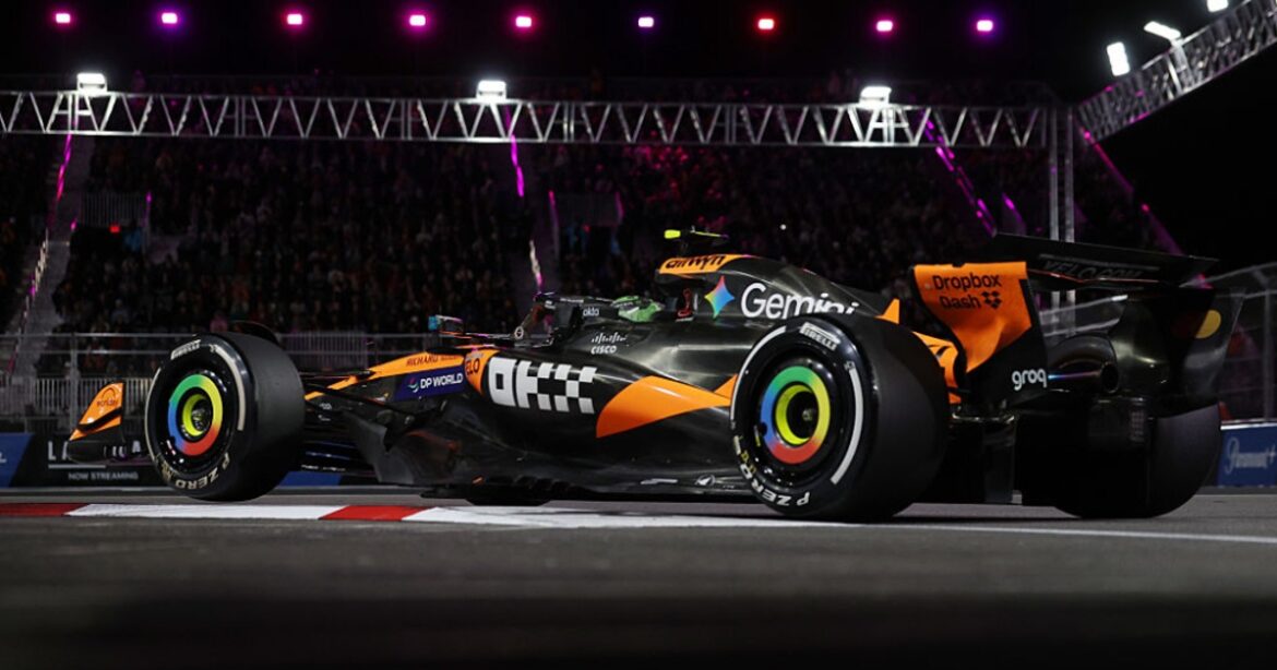 Both McLaren cars disqualified from the Las Vegas Grand Prix.