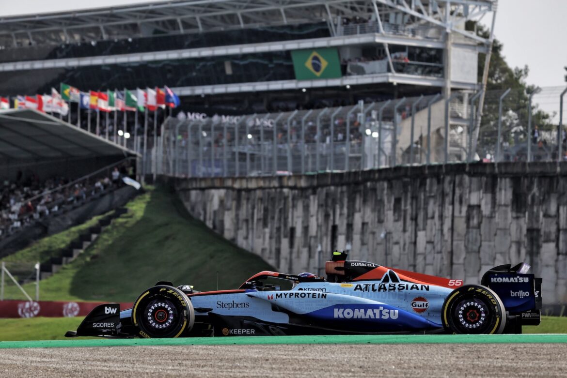 Williams discusses "challenging qualification" in the Sprint but sees potential at Interlagos.