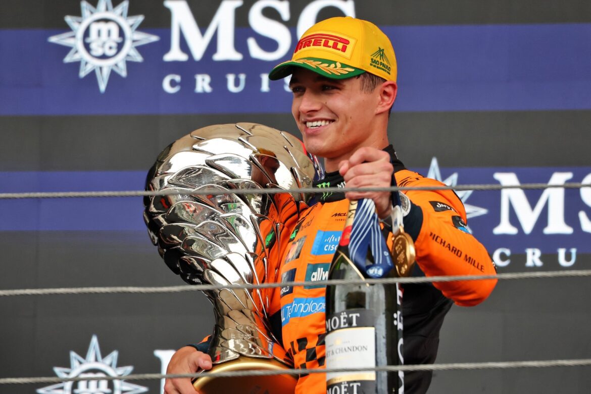 Brundle praises Norris and highlights risks for McLaren in Vegas.