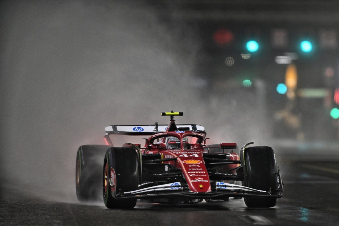 Race in Las Vegas is expected to be unpredictable following chaotic practice sessions.