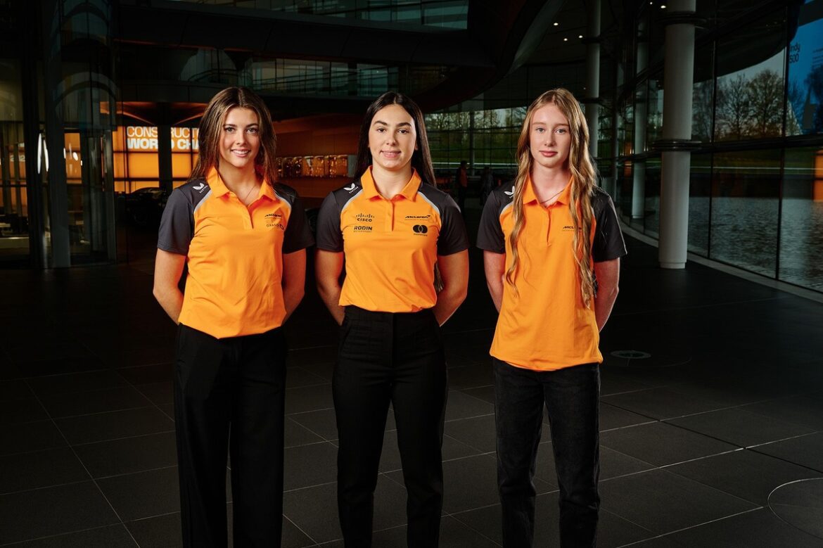 McLaren Racing reveals expansion of F1 Academy and the signing of Ella Häkkinen.