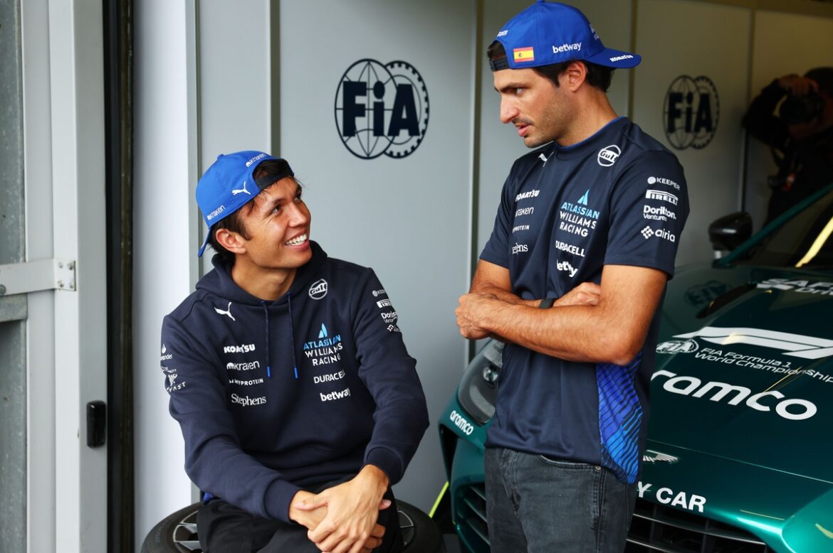 Alex Albon emphasizes Carlos Sainz's partnership as crucial for Williams' success in F1 2025.