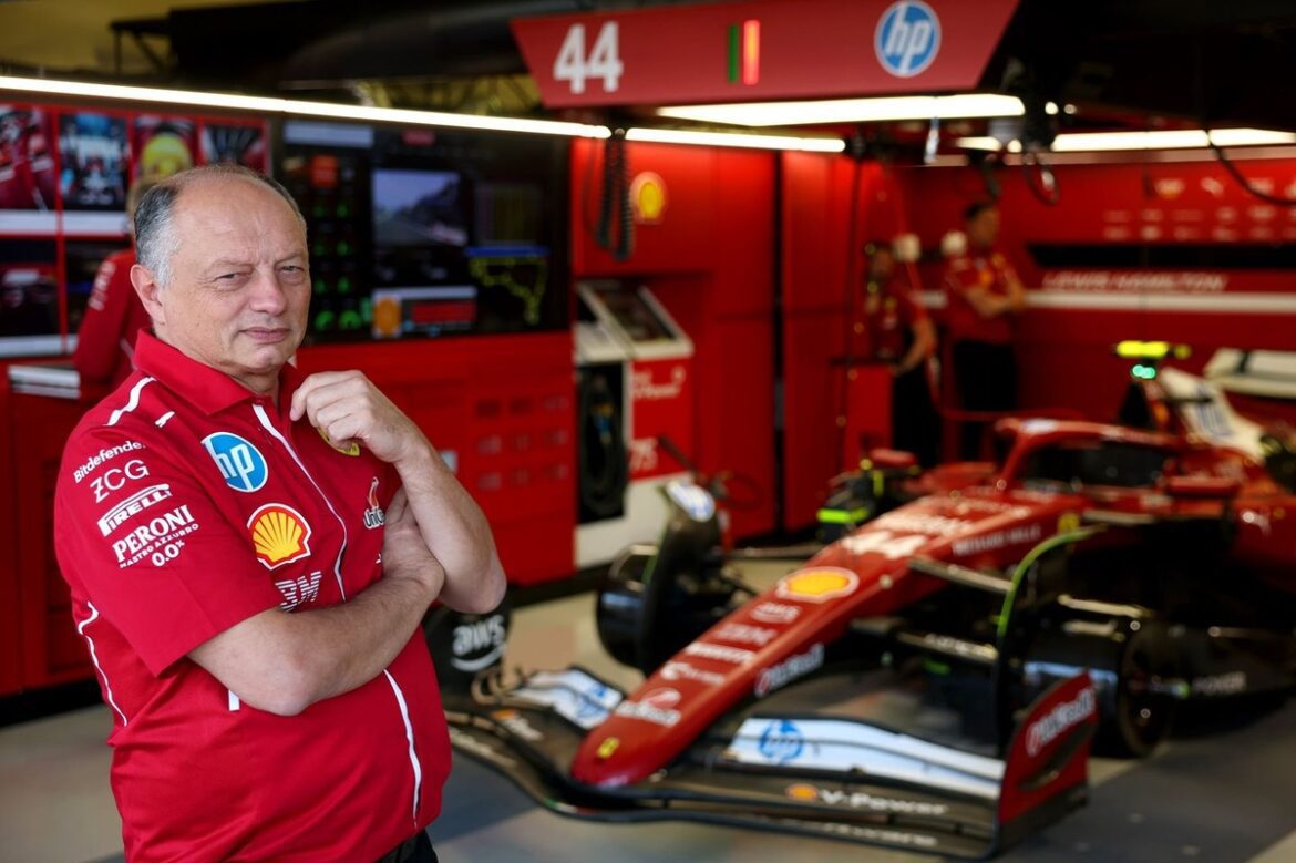 Ferrari reaffirms choice to halt development of 2025 F1 car in April.
